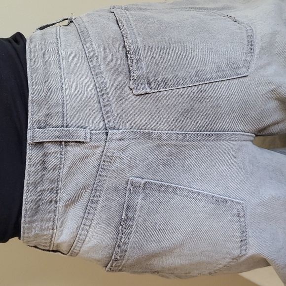 Destroyed Denim by BP Grey wash NWOT Tall Ankle Jeans - Picture 3 of 8